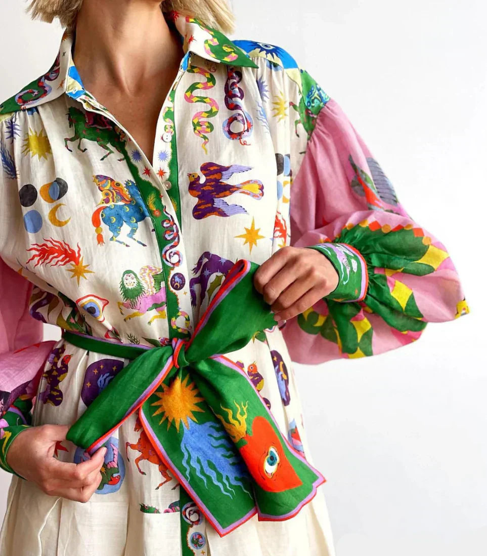 Estrella | Colourful Maxi Dress