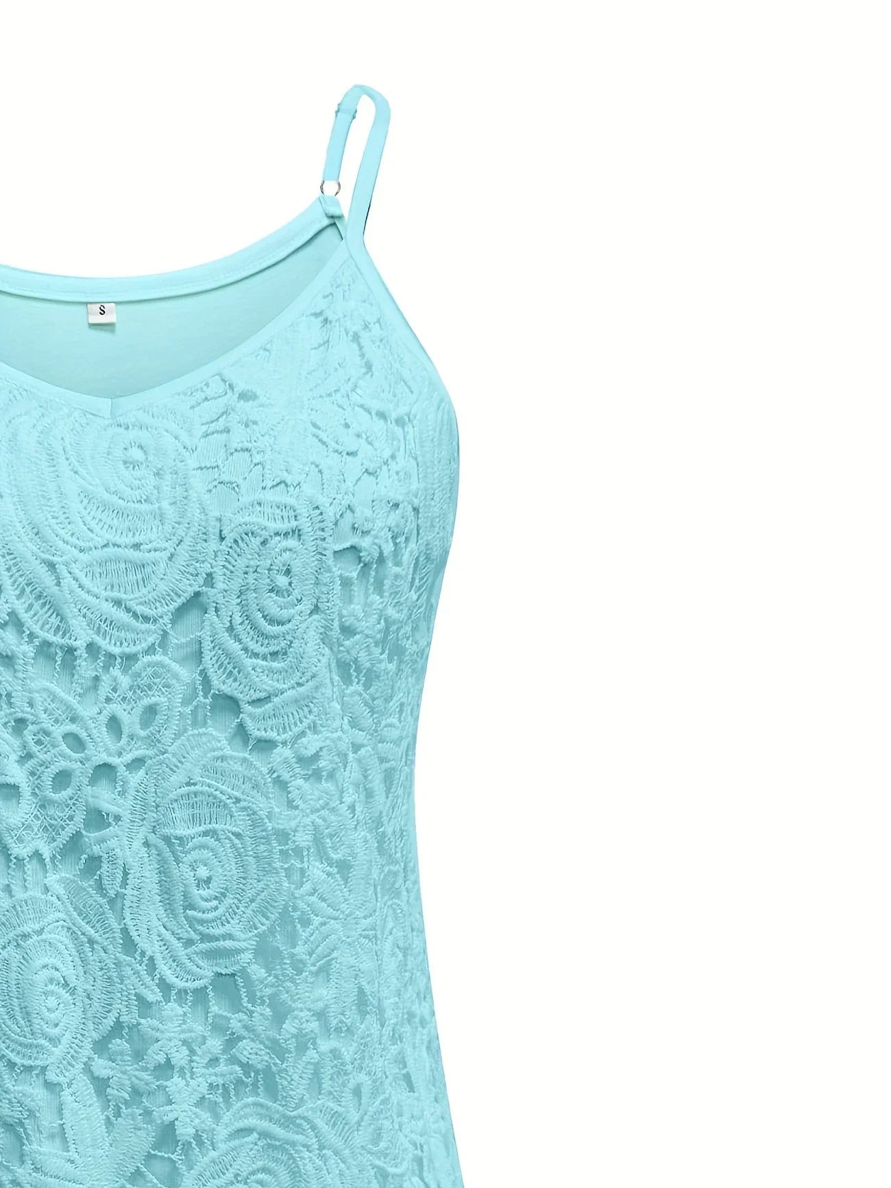 Kirsty | Elegant Sleeveless Lace Top With V Neck