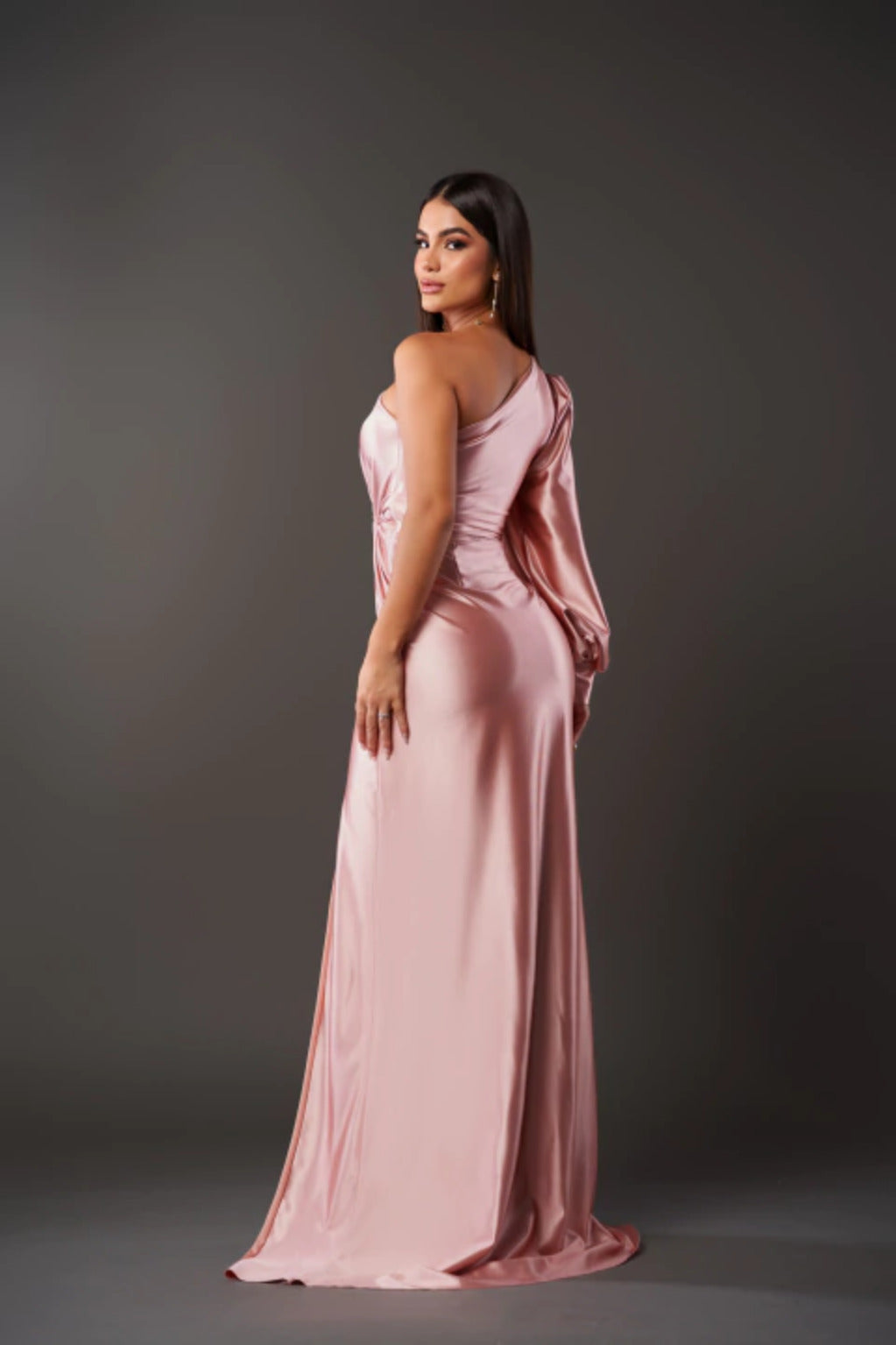 Goldie | Long Skirt Slit Dress
