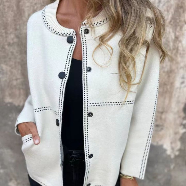 Maren | Cardigan with Button Placket