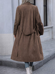 Bella™ | Stylish Vintage Brown Trench Coat