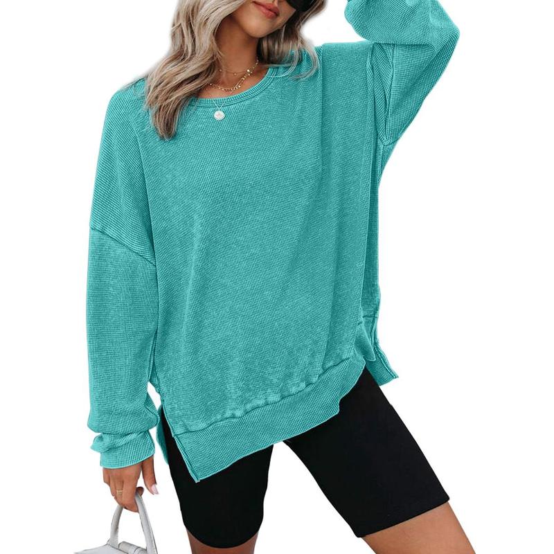 Madison | Casual Oversized Crewneck Long Sleeve Sweatshirt