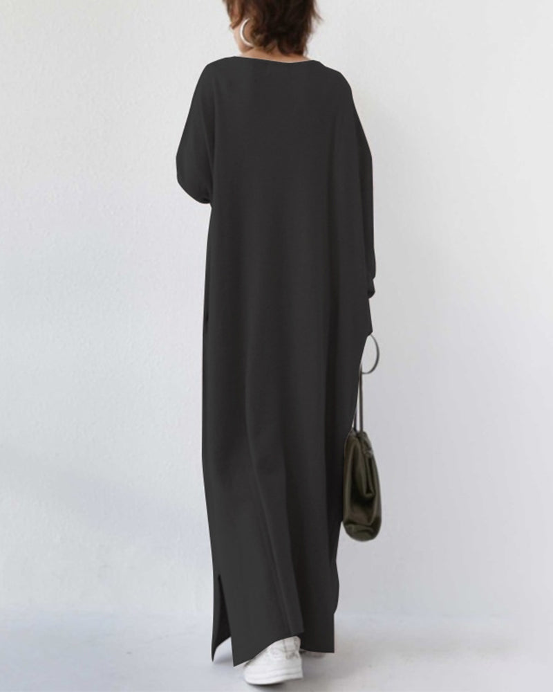 Odette | Elegant Casual V-Neck Dress