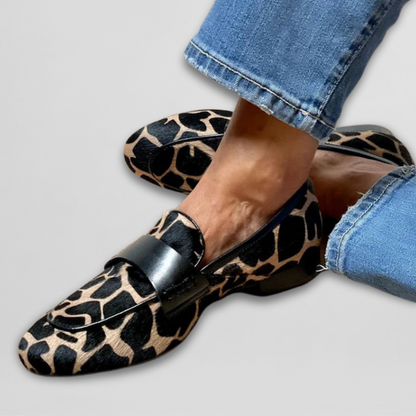 Nina | Classic Leopard Loafer