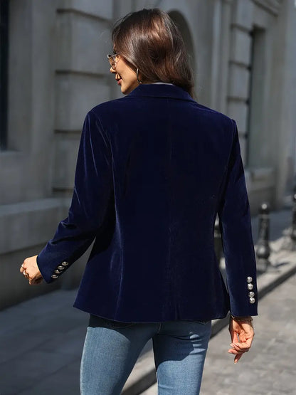 Diane | Elegant Velvet Blazer