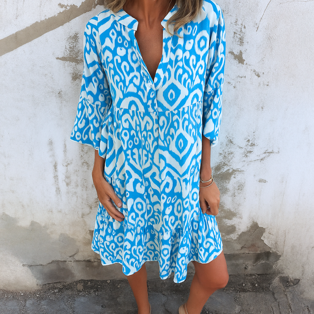 Daisy | Elegant dress with V-neckline