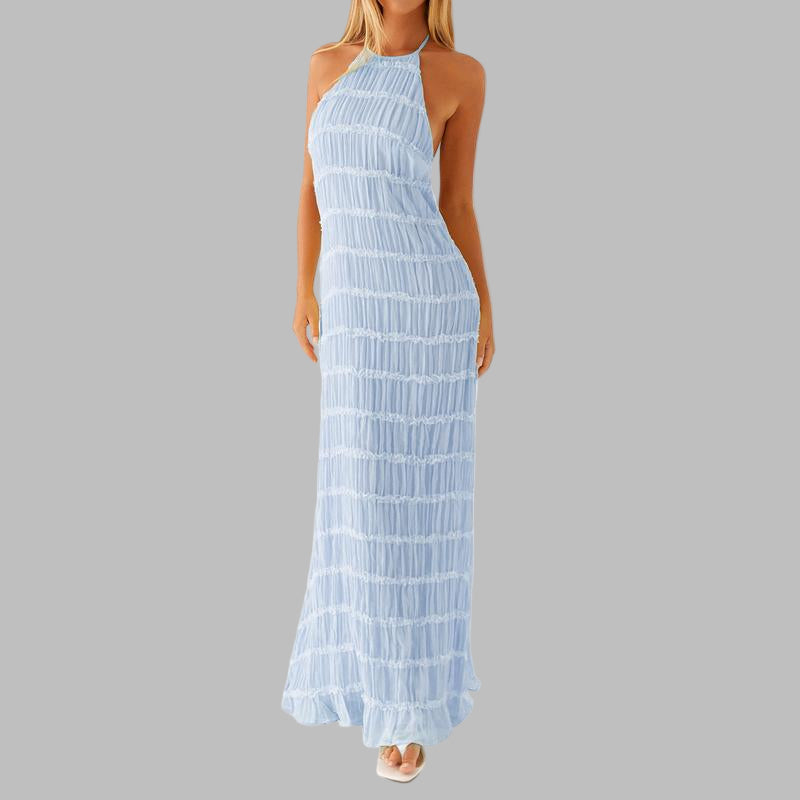 Trixie | Elegant Sleeveless Backless Bodycon Maxi Dress