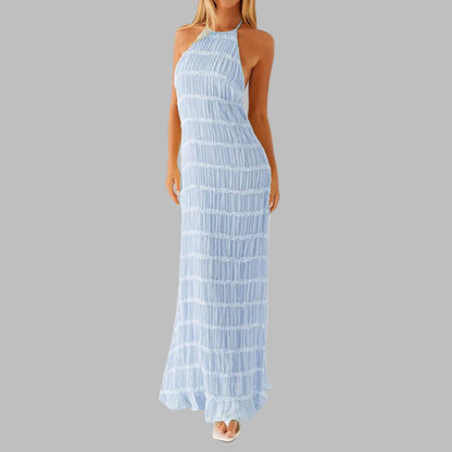 Trixie | Elegant Sleeveless Backless Bodycon Maxi Dress