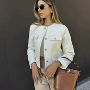 Cylia | Stylish Button Blazer