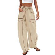 Chelsey | Comfy Baggy Leg Lounge Trousers