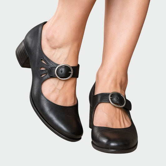 Olivia™ | Classic Buckle Mary Jane Shoes