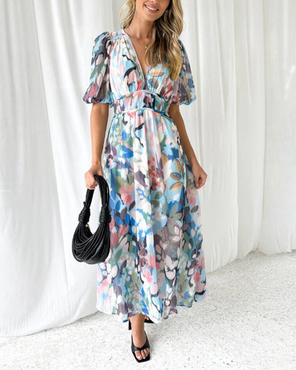 Moeara | Graceful Floral Dress