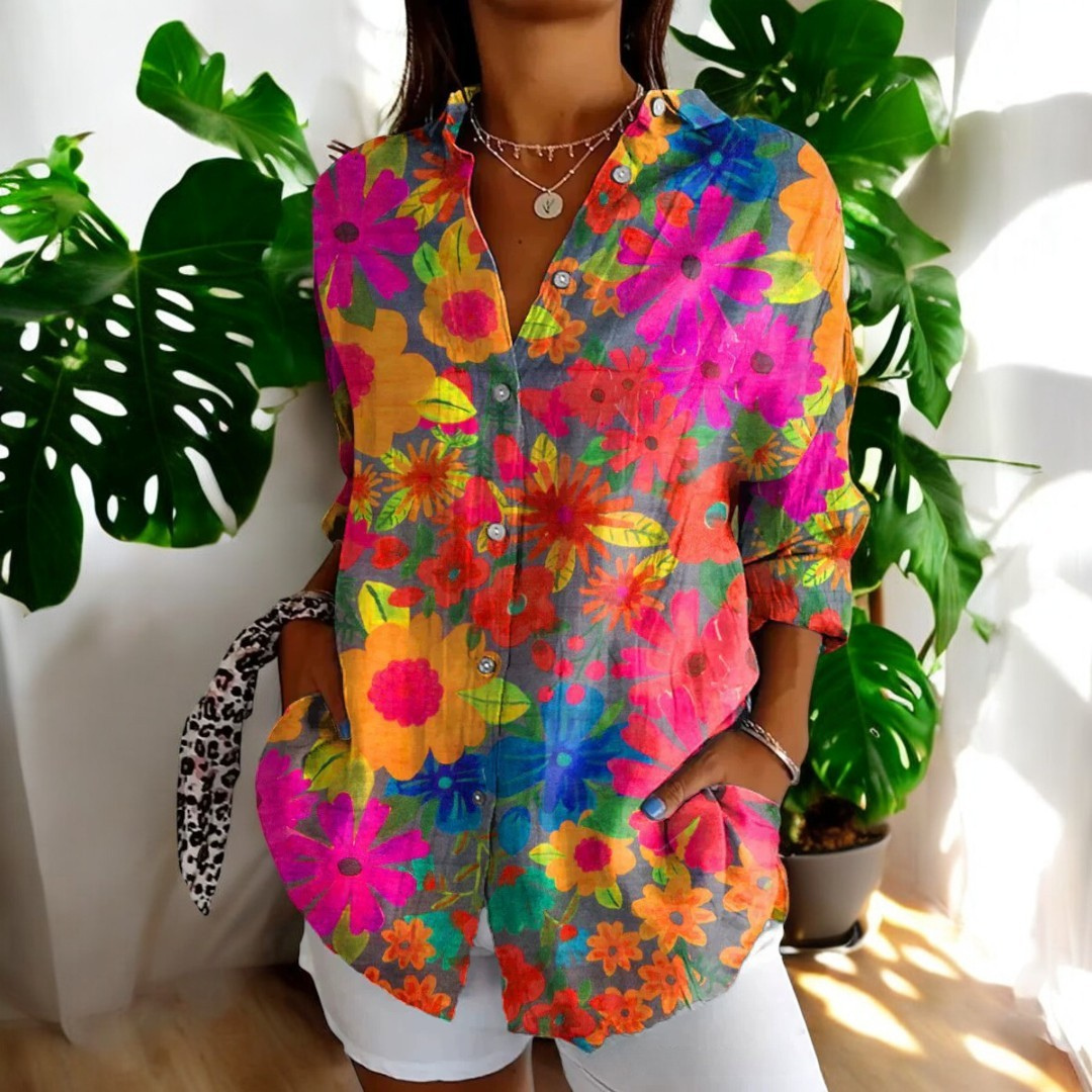Sheila | Stylish Floral Blouse