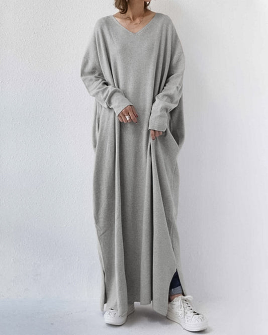 Odette | Elegant Casual V-Neck Dress