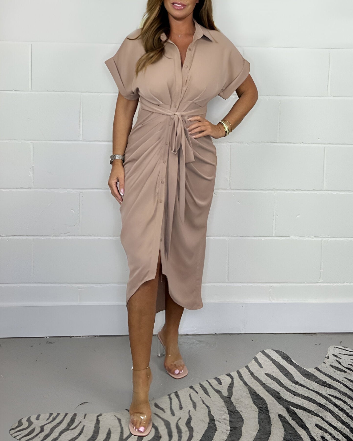 Evie | Elegant Pleated Dress