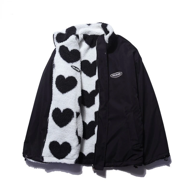 Moana | Reversible Heart Fleece Jacket