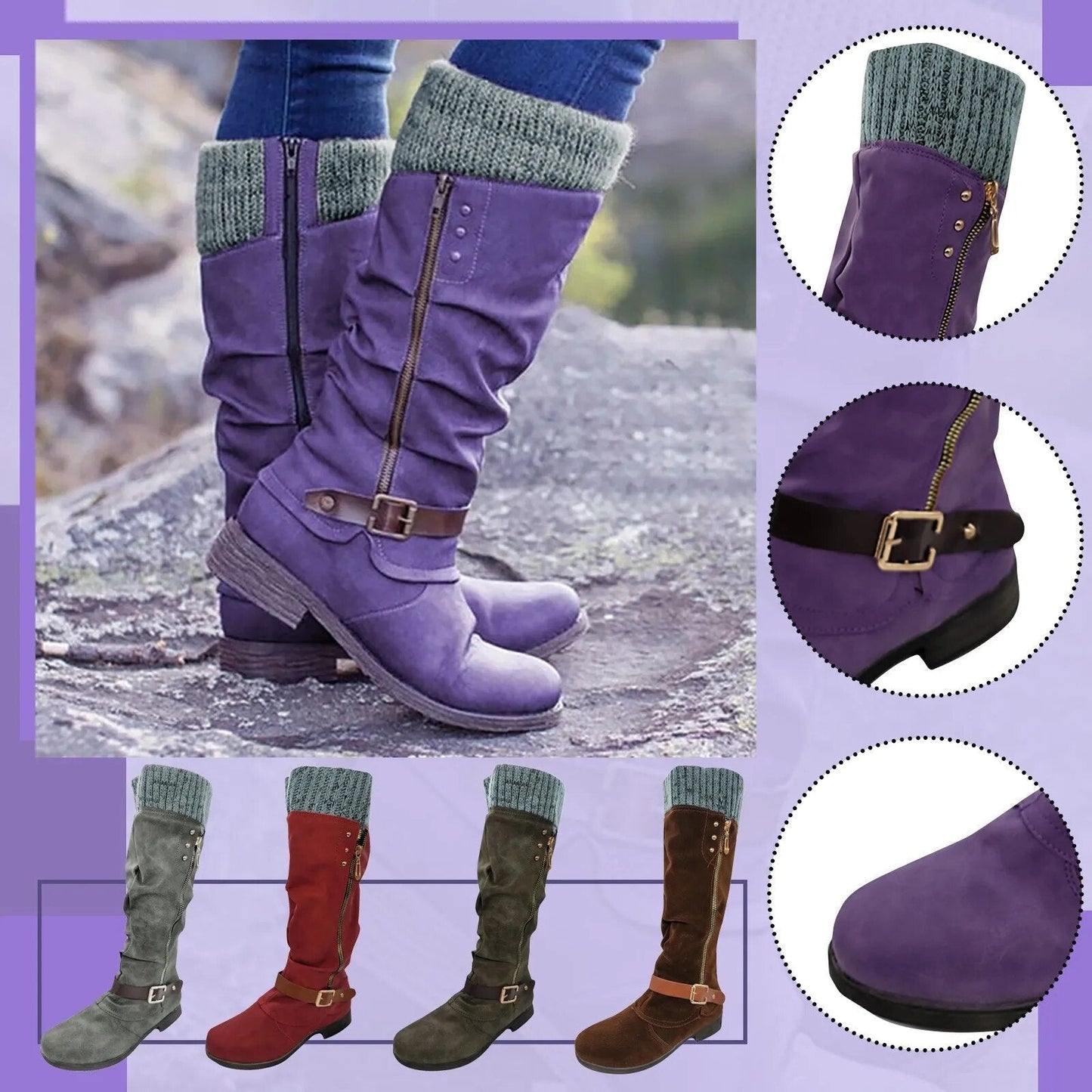 Zara  |Stylish Vintage Boots