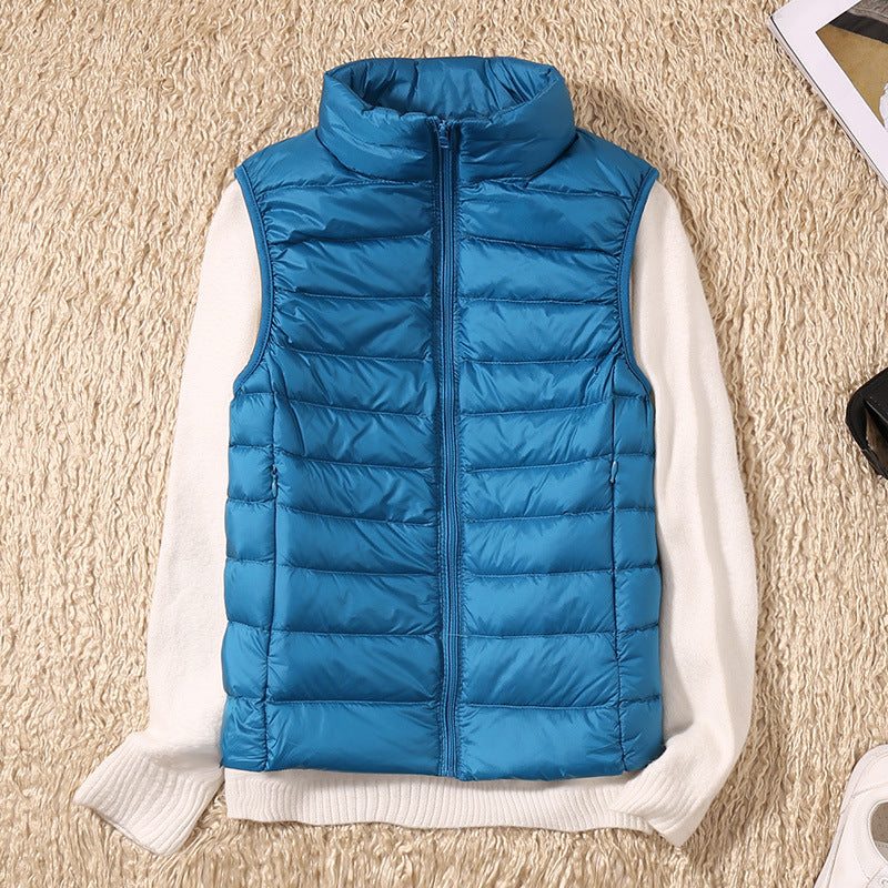 Marlowe | Waterproof Vest with White Duck Down