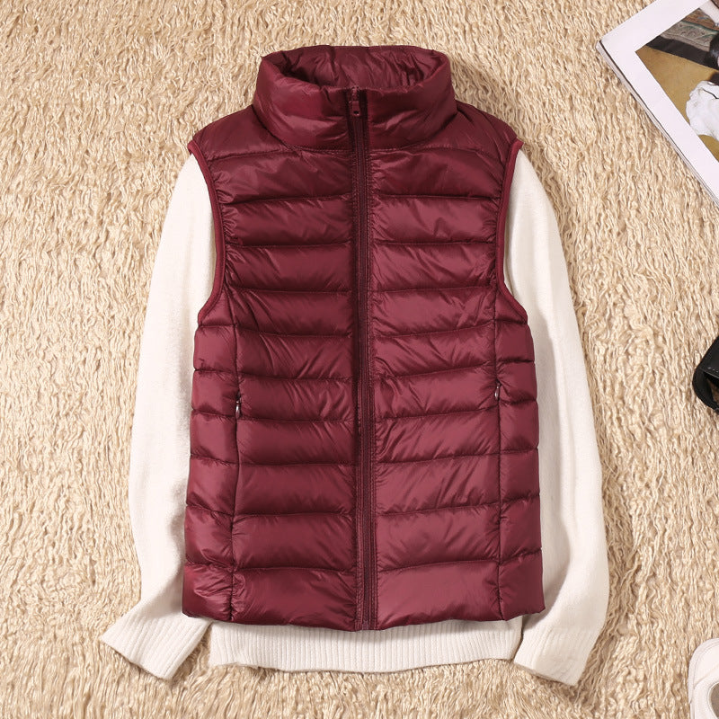 Marlowe | Waterproof Vest with White Duck Down