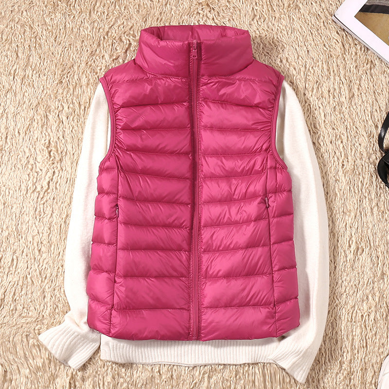 Marlowe | Waterproof Vest with White Duck Down