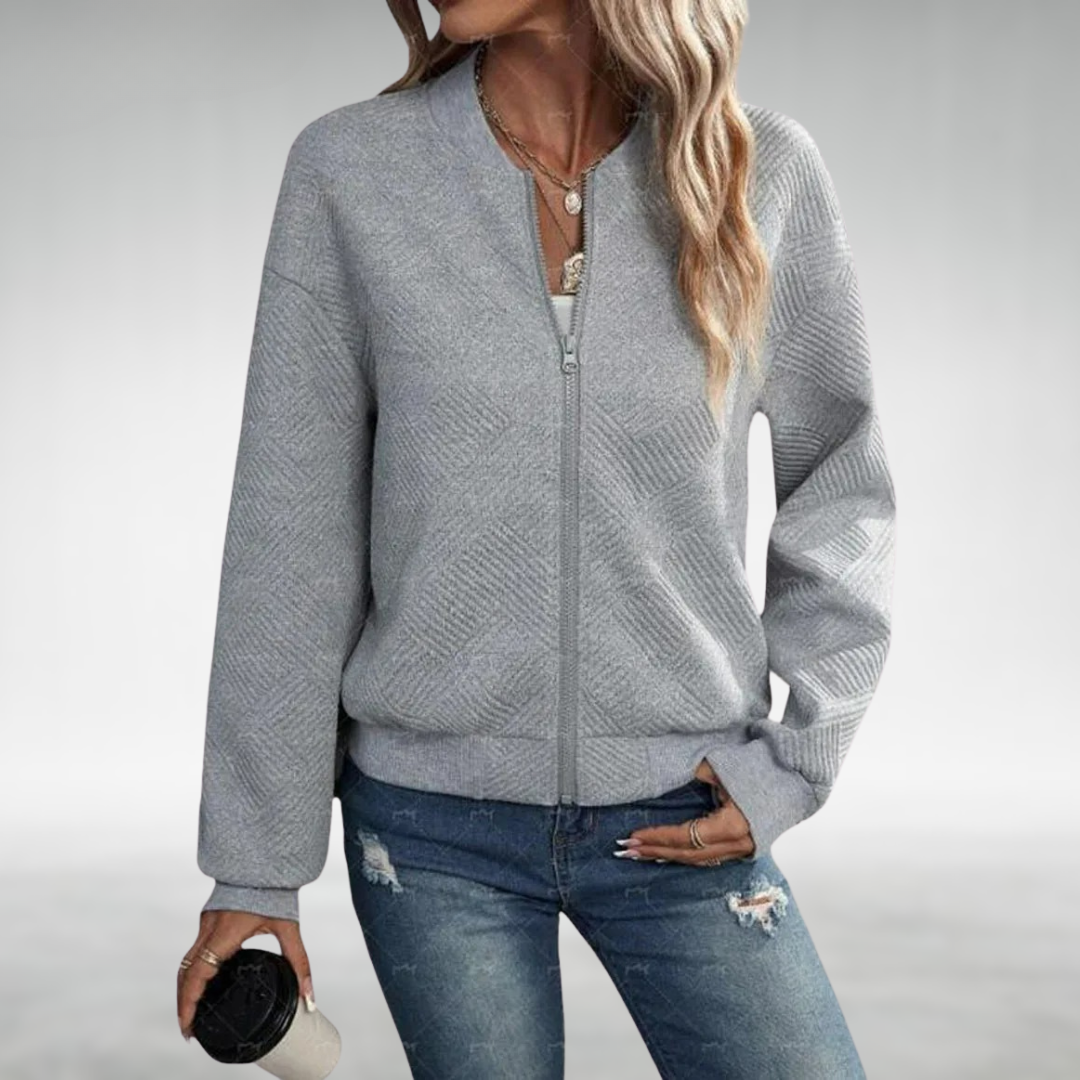 Evie | Textured Knit Jacket