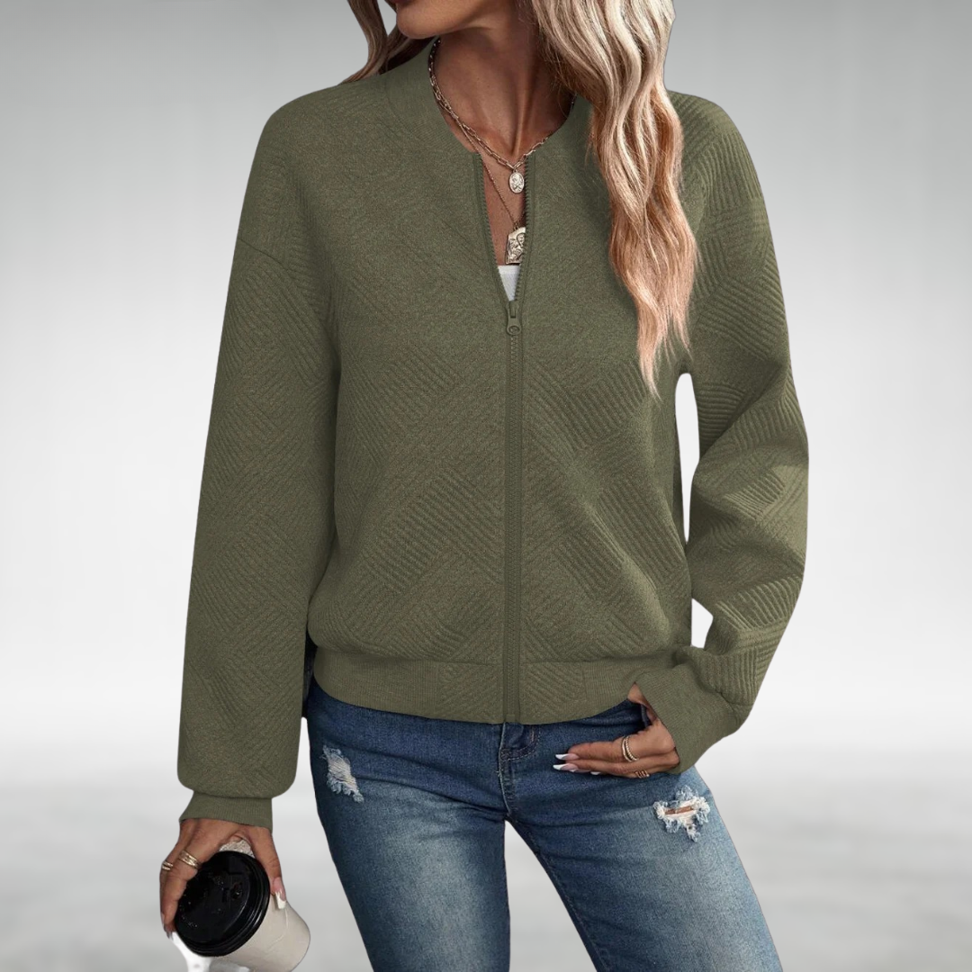 Evie | Textured Knit Jacket