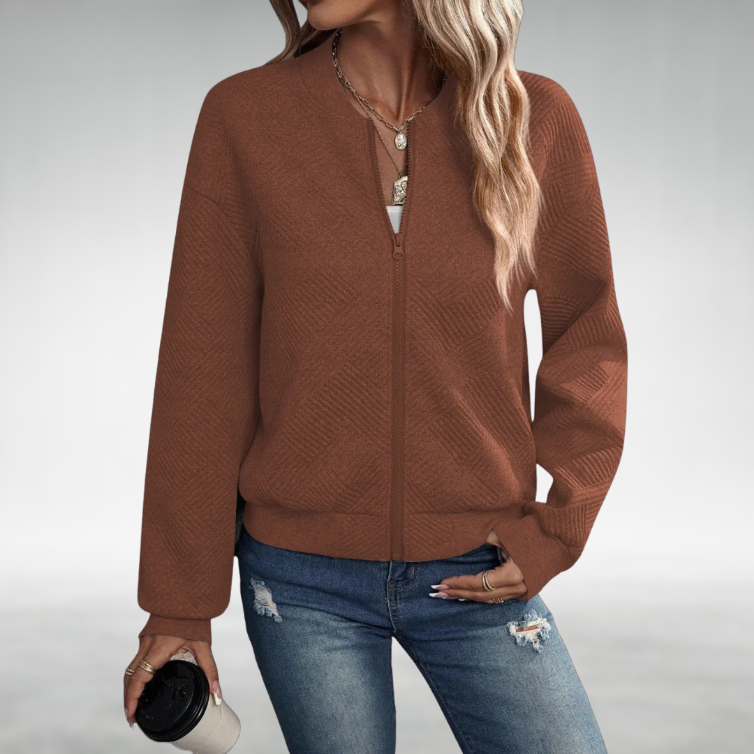 Evie | Textured Knit Jacket