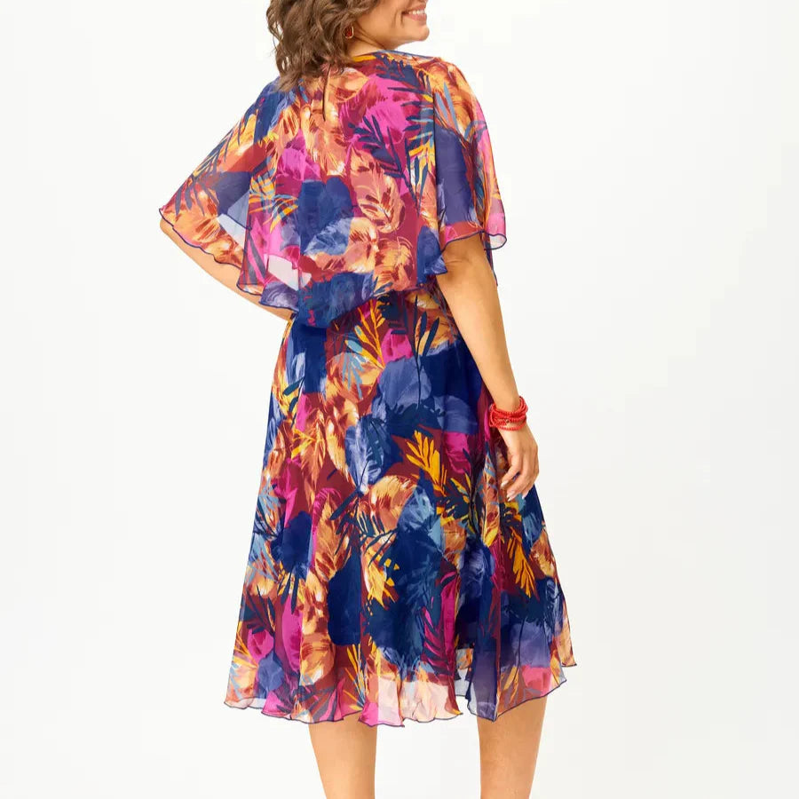 Calista | Comfortable And Airy Chiffon Dress