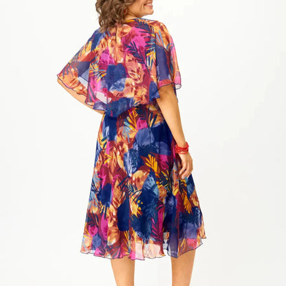Calista | Comfortable And Airy Chiffon Dress