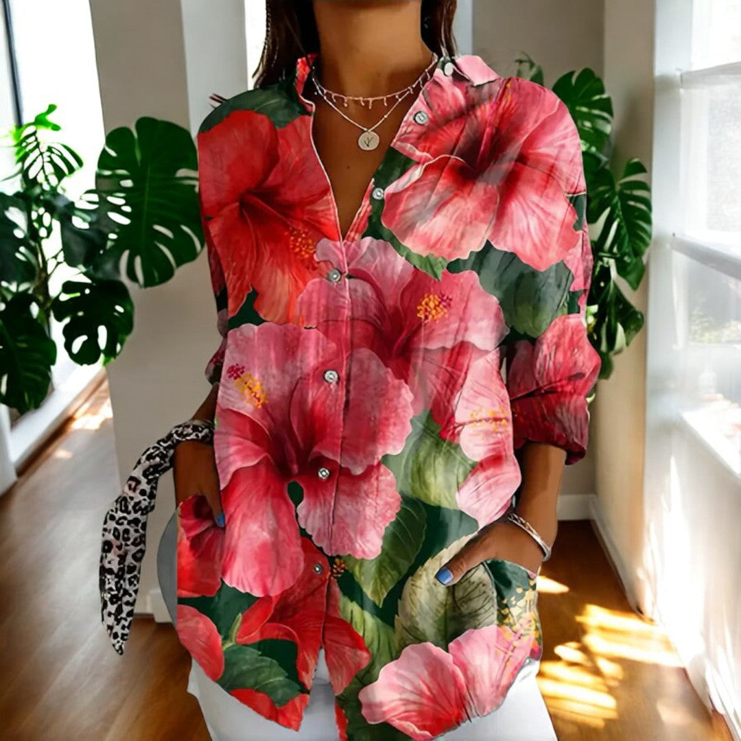 Sheila | Stylish Floral Blouse