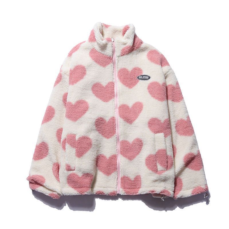 Moana | Reversible Heart Fleece Jacket