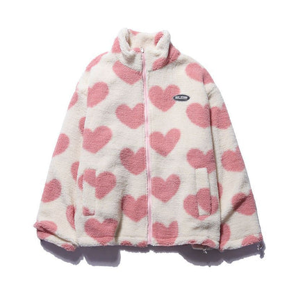 Moana | Reversible Heart Fleece Jacket