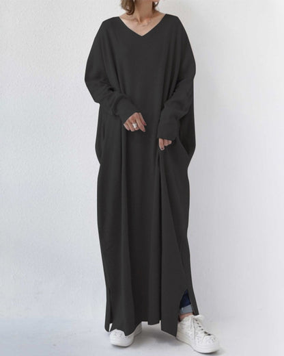 Odette | Elegant Casual V-Neck Dress