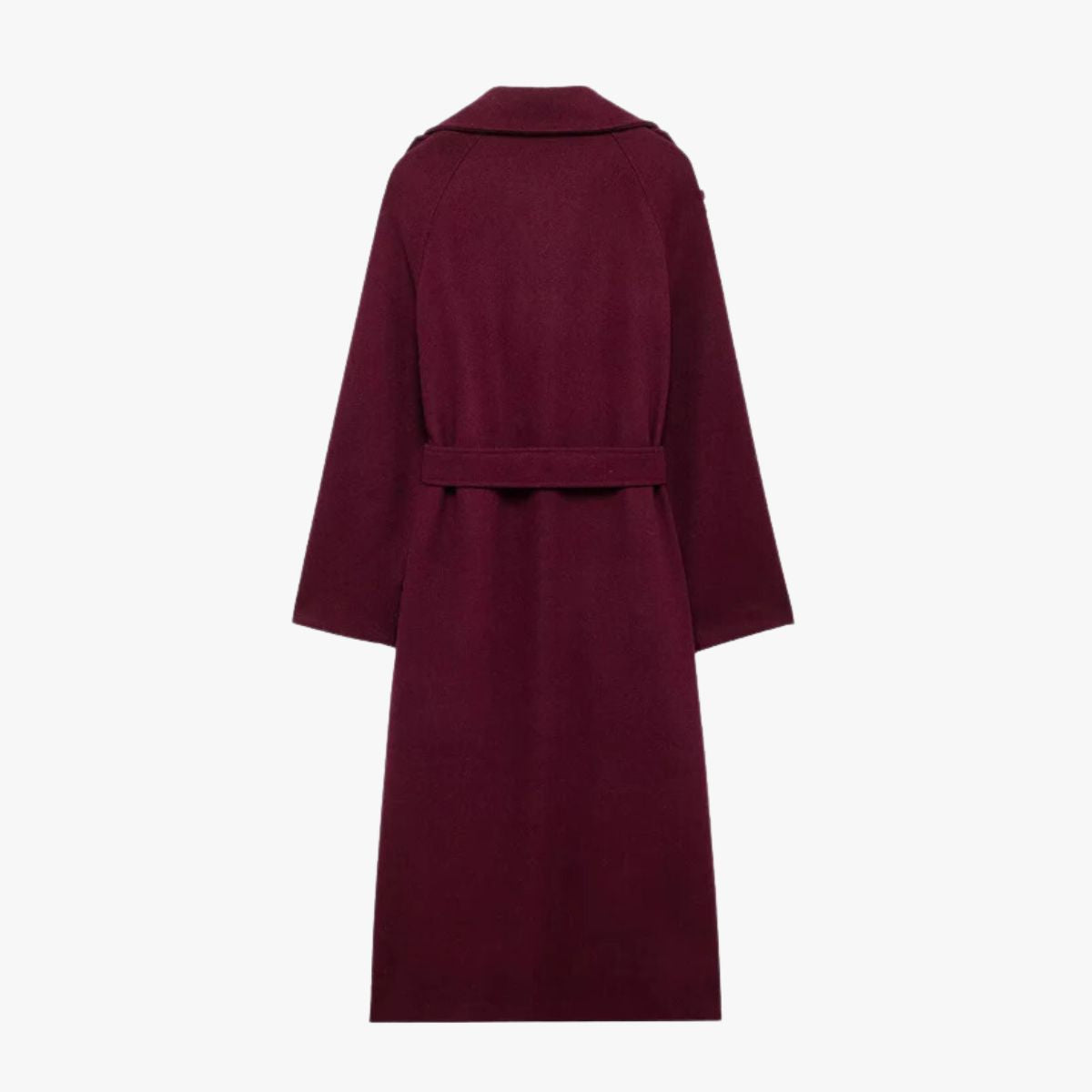 Burgundy Autumn Coat | Stylish Fall Outerwear