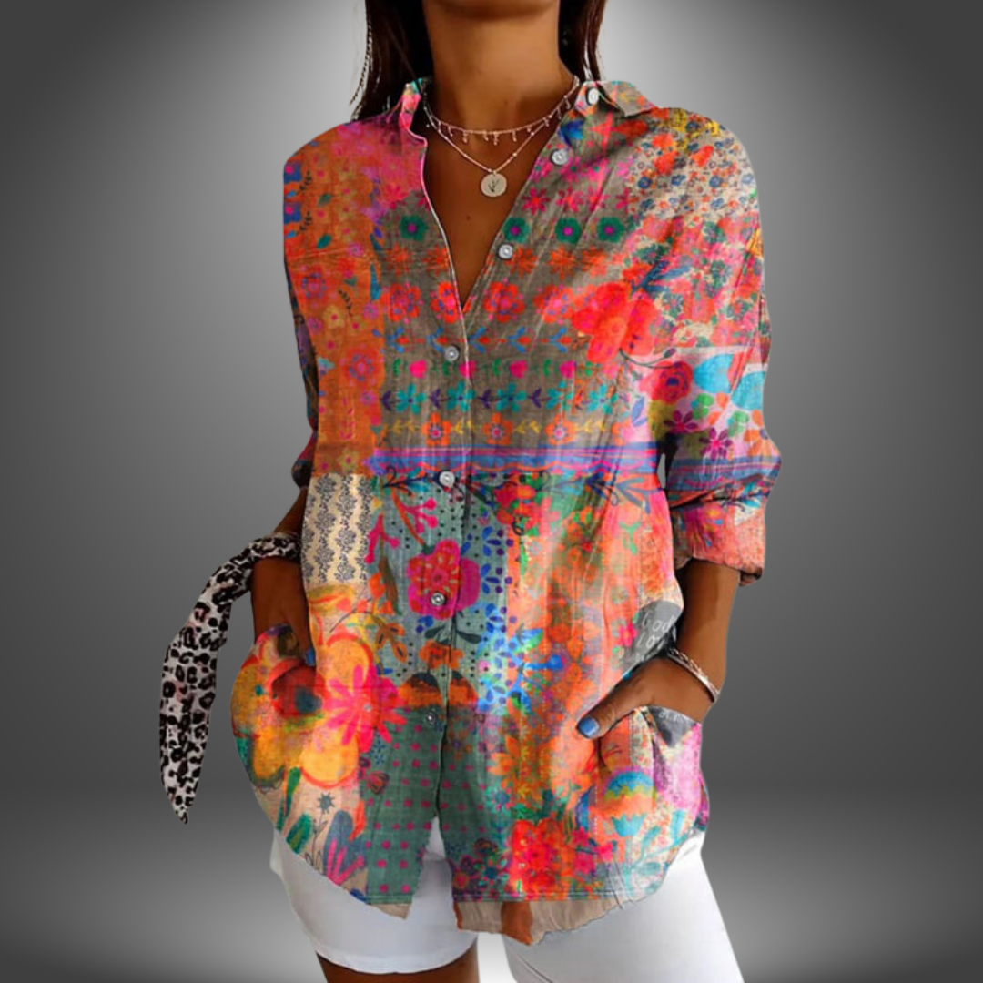Arianwen | Premium Floral Blouse