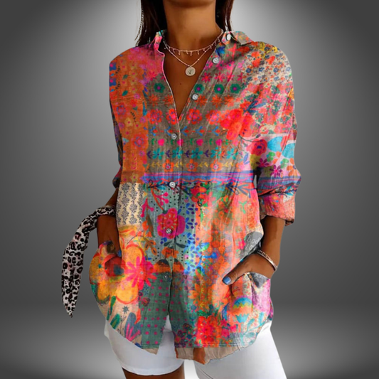 Arianwen | Premium Floral Blouse
