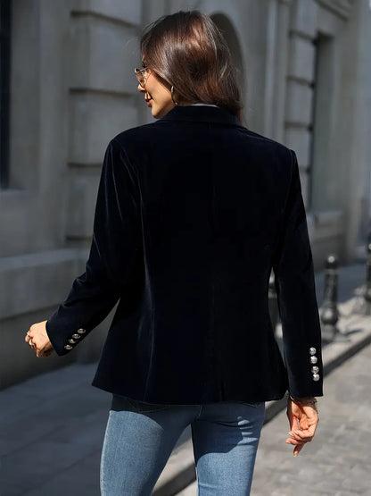 Diane | Elegant Velvet Blazer