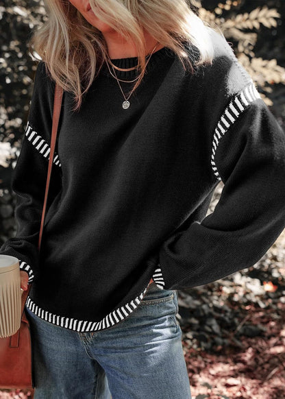 Pania | Chic Contrast Sweater