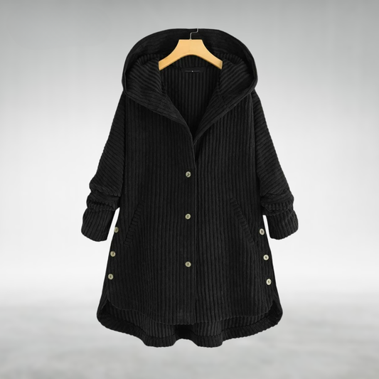 Leonie  | Corduroy Hooded Jacket