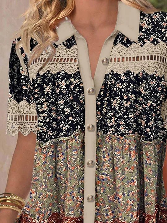 Ruby | Lace Hollow Top