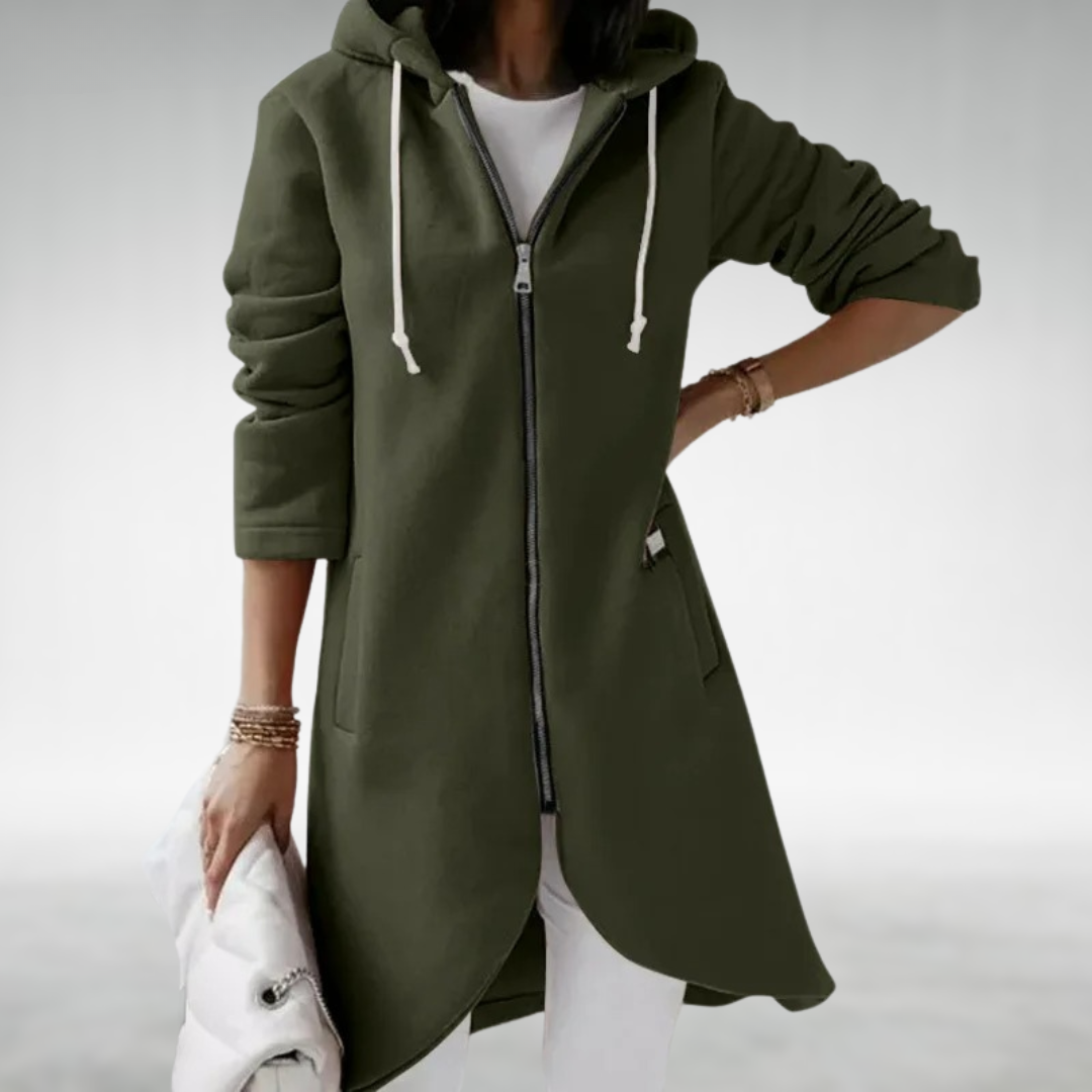 Elanira | Cosy Longline Hoodie