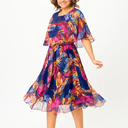 Calista | Comfortable And Airy Chiffon Dress
