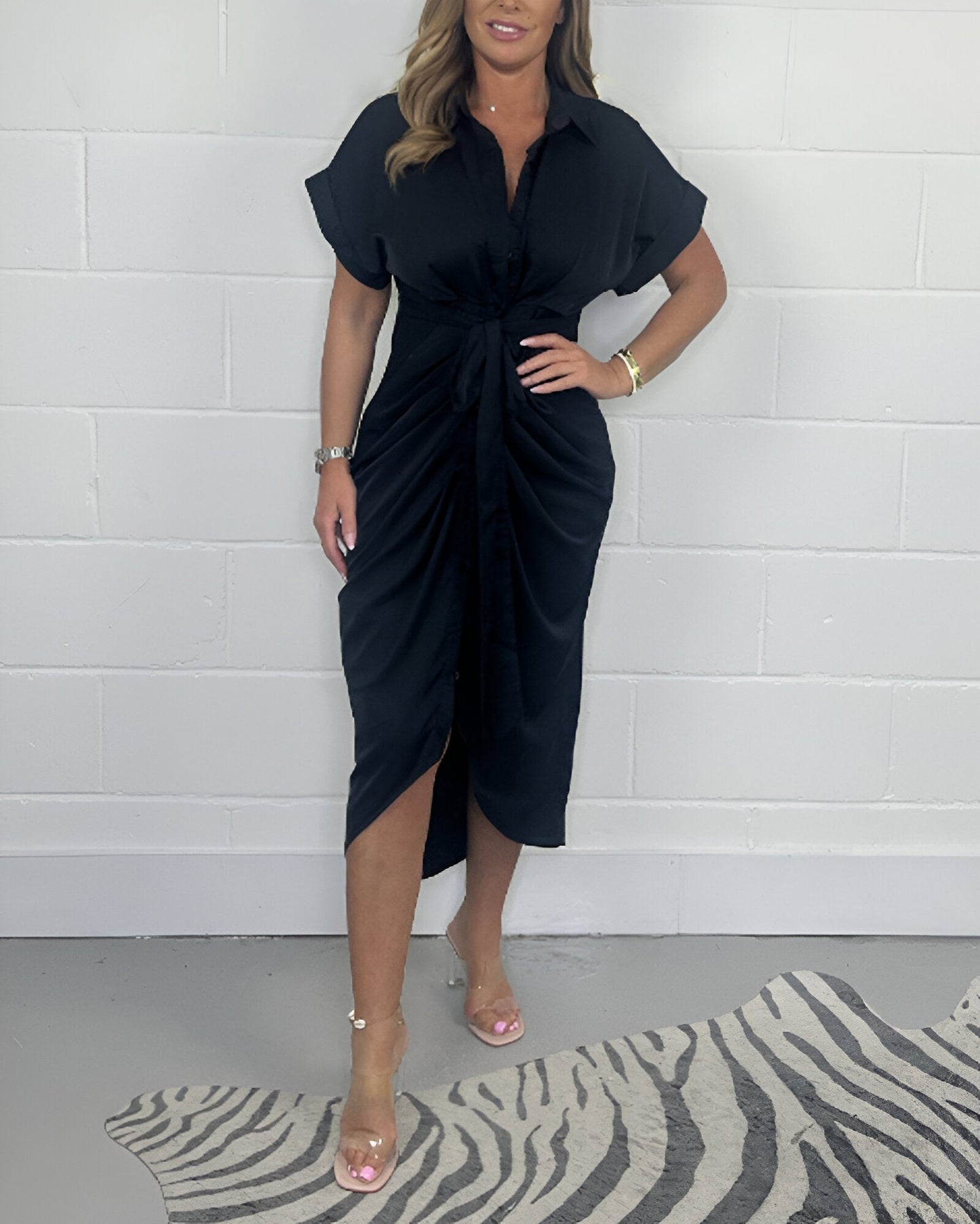 Evie | Elegant Pleated Dress