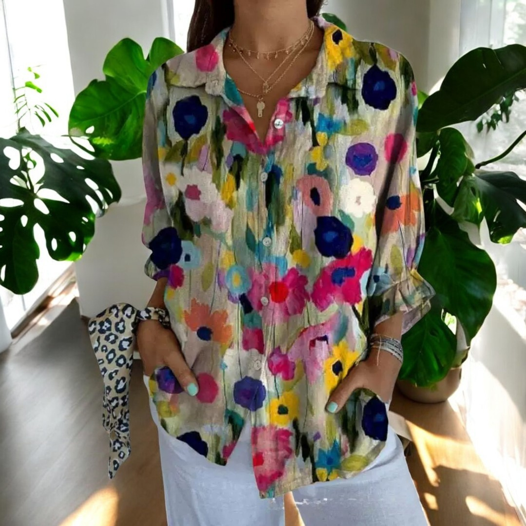 Sheila | Stylish Floral Blouse