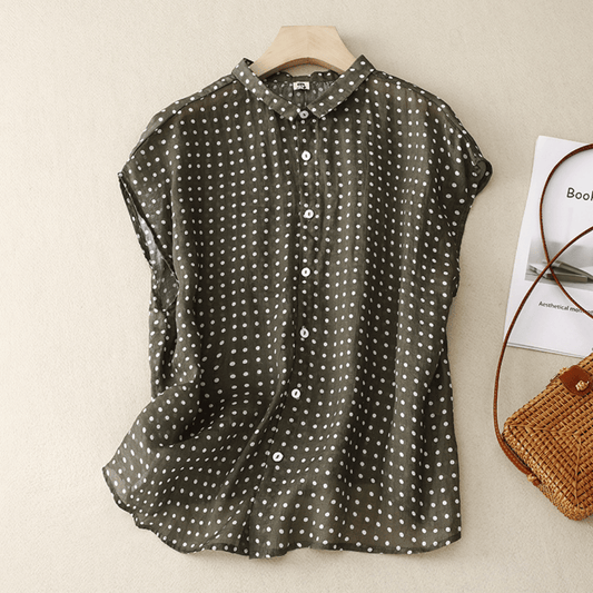 Evelyn | Linen Blouse
