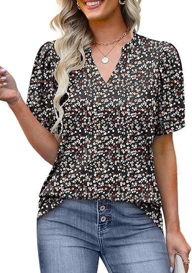Seraphina | Vintage Floral Blouse