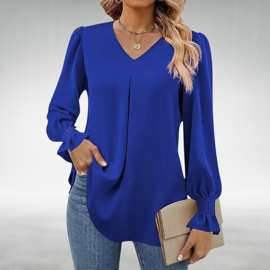 Glenys | Elegant V-Neck Top