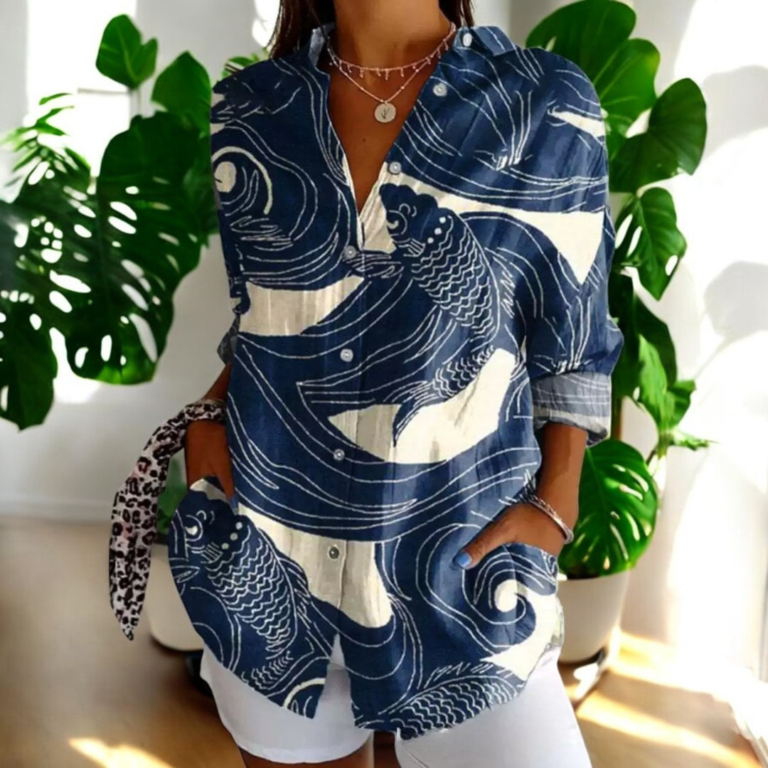 Sheila | Stylish Floral Blouse