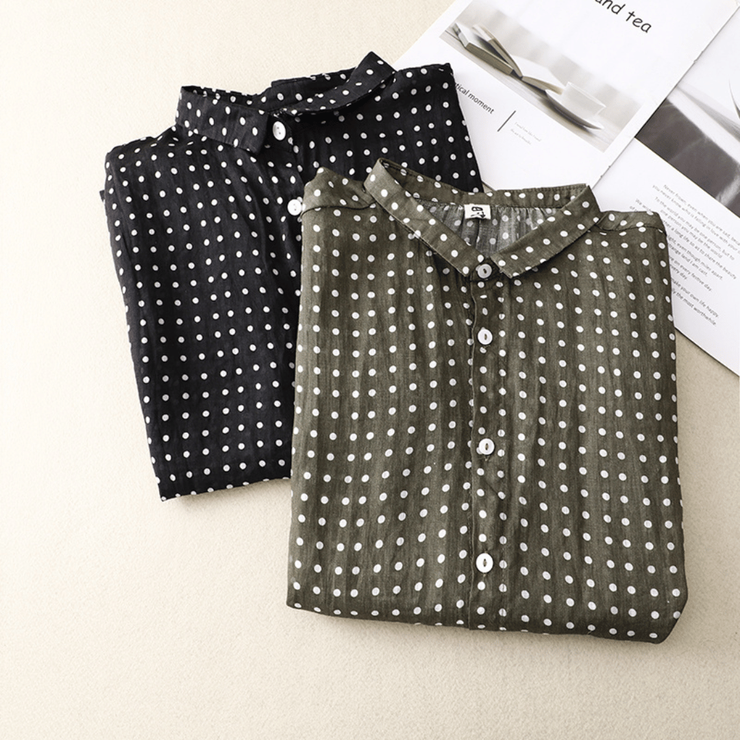 Evelyn | Linen Blouse