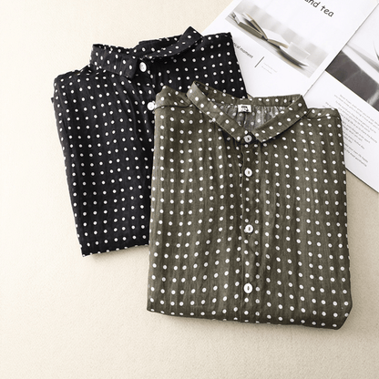 Evelyn | Linen Blouse
